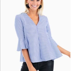 Tuckernuck Striped Adelaide Blouse